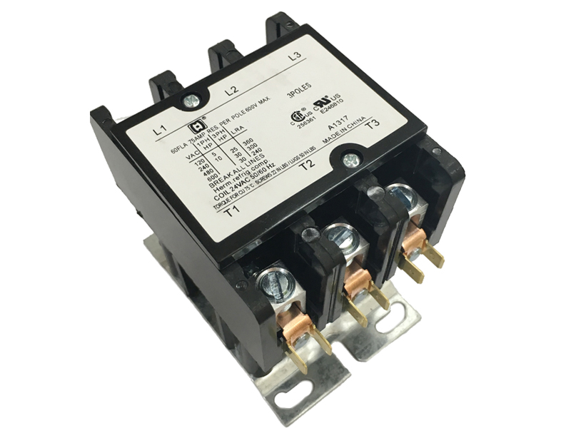 Hvacstar SA-3P-50A-240V Definite Purpose Contactor 3Poles 50FLA 240V AC Coil 